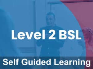 Level 2 British Sign Language (Self Guided Course)